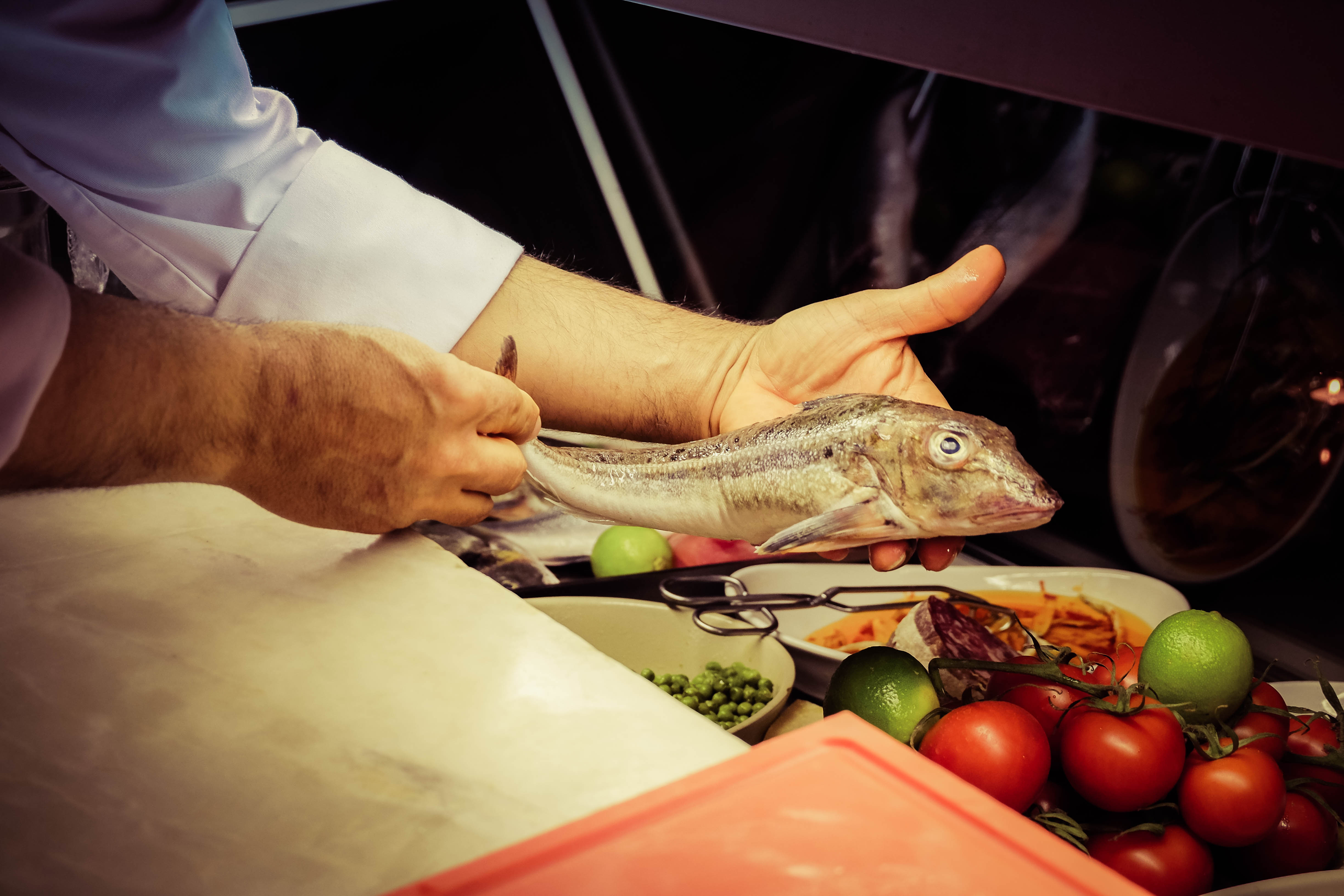 Verse ingredienten bij Il Porto